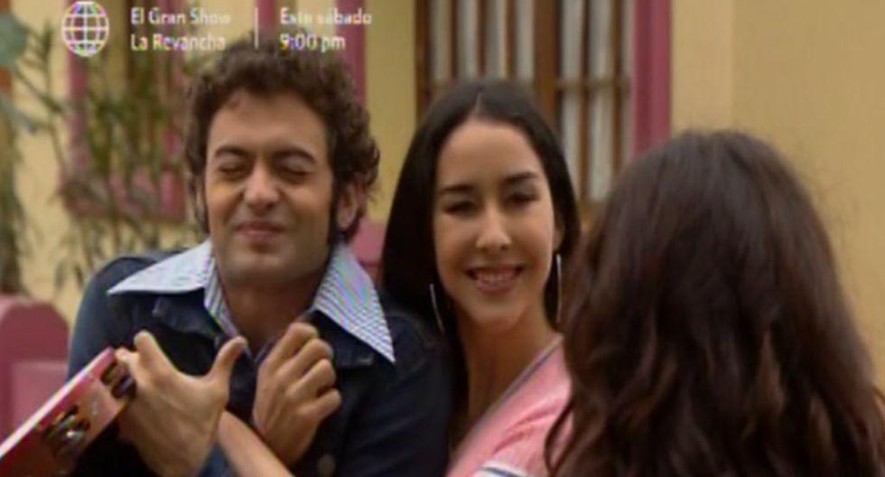 En De Vuelta Al Barrio, Sofía volvió a decepcionarse de Álex, tras conocer que retomó su relación con Lucrecia. (Foto: Captura América TV)