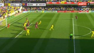 Barcelona: Villarreal igualó 2-2 con autogol de Mathieu [VIDEO]