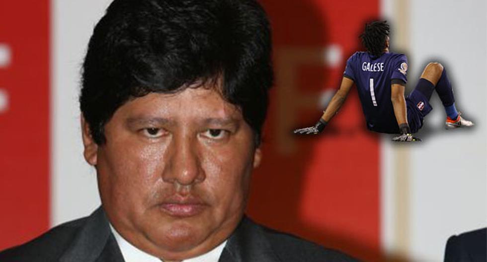 Edwin Oviedo negó tajantemente tener algo que ver en el contrato de Pedro Gallese con Veracruz. (Foto: Getty Images)