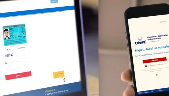 Se puede ingresar a la plataforma de la ONPE a través de una PC, laptop o celular. (Foto referencial: ONPE)