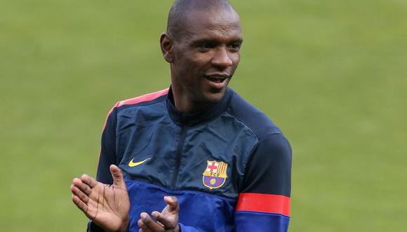 Eric Abidal volvería a Barcelona para trabajar con los menores