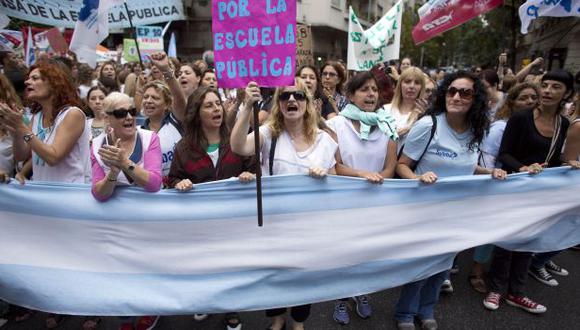 Argentina: El paro docente seguirá de forma indefinida
