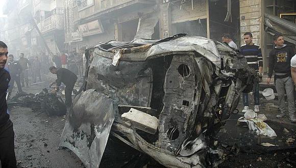 El gobierno sirio intenta mantener el control de las ciudades que a&uacute;n est&aacute;n bajo su poder. Las explosiones son algo de todos los d&iacute;as. (Foto: Reuters)