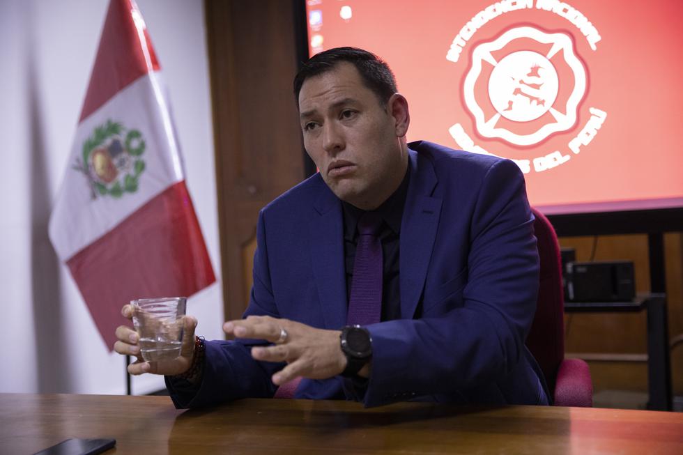 Charles Hallenbeck es el titular de la Intendencia Nacional de Bomberos del Perú desde noviembre del 2018 (El Comercio)