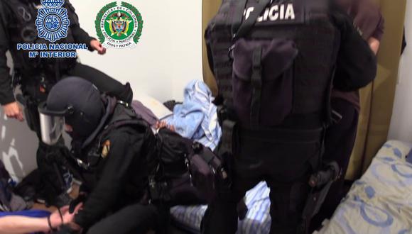 Hallan en España un laboratorio de cocaína vinculado a la disidencia de las FARC.