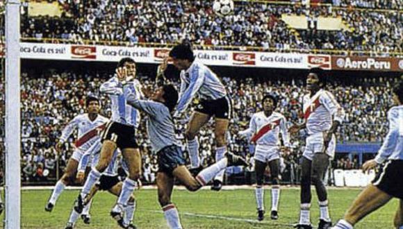Perú vs. Argentina de 1985.