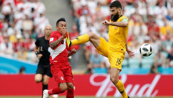 Perú y Australia se enfrentan el lunes 13 de junio por su pase al Mundial Qatar. (Foto: AFP)