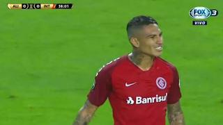 Alianza Lima vs. Internacional: Paolo Guerrero estuvo cerca del 1-0 con este tiro libre | VIDEO