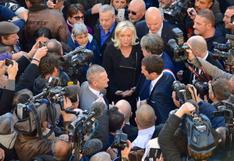 Charlie Hebdo: Marine Le Pen y Frente Nacional marcharon fuera de París