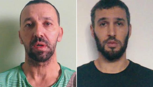 Yossi Sharabi (53) e Itay Svirsky (38) fueron asesinados por terroristas de Hamás mientras estaban secuestrados en Gaza. (Foto: X )