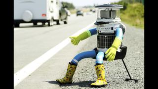 El robot que pide un aventón en las pistas de Canadá