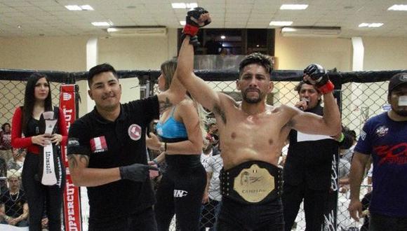 Daniel Marcos ahora tiene un récord profesional de 12-0 en las MMA. (Foto: 300 Sparta)