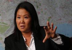 Keiko Fujimori: "Es una excelente noticia que César Villanueva quiera cambiar ministros"