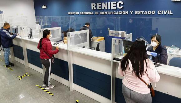 El Reniec entregará DNI sin cita previa a partir del lunes 12 de julio | Foto: Referencial / Reniec