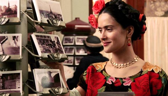 La actriz Salma Hayek celebró el cumpleaños de Frida Kahlo. (Foto: Difusión)