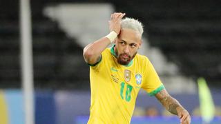 Neymar ironizó con la cancha del Perú vs. Brasil: “Celebrando el gol de ayer en el ‘hermoso césped’ del Engenhao”