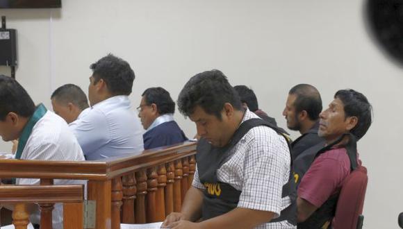 La organización criminal "Los injertos de Huarmey" tiene acusaciones por extorsión, marcaje, tenencia ilegal de armas y usurpación agravada (Foto: Poder Judicial)