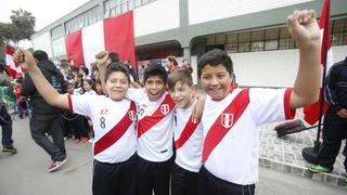 El jueves no habrá clases en colegios si Perú clasifica