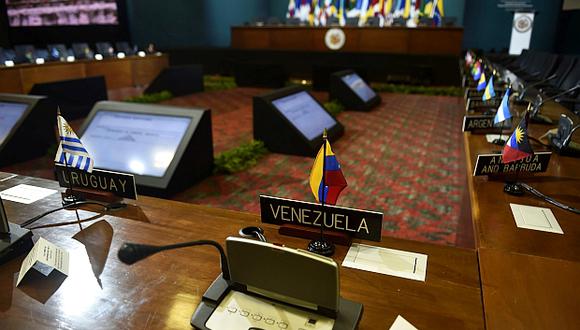 Para aprobarse un texto en una reunión de cancilleres se necesita el voto de 23 naciones, los dos tercios de los 34 Estados representados en la reunión (todos los del continente, salvo Cuba). (Foto: AFP)
