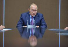 Putin: Rusia no está en una carrera armamentista, solo recupera terreno