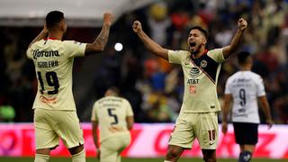 América vs. Pumas EN VIVO: Emanuel Aguilera convirtió el 6-1 desde el punto penal | VIDEO