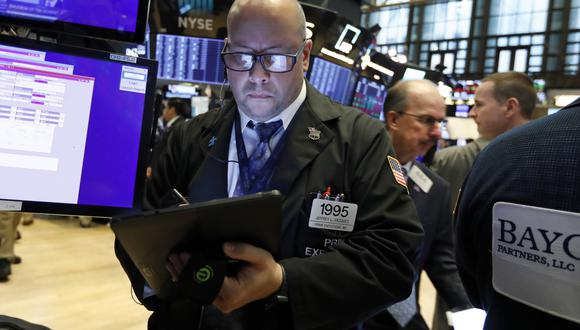 El Promedio Industrial Dow Jones ganaba 148,56 puntos, o un 0,57%, a 26.266,58 unidades. (Foto: AP)