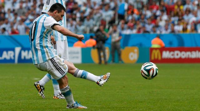 Messi anotó golazo de tiro libre ante Nigeria - 2