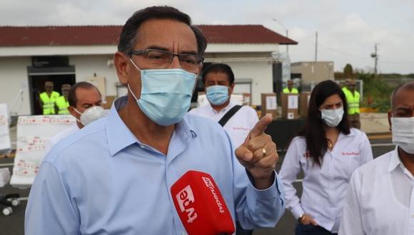 Martín Vizcarra destacó el trabajo docente en el marco del Día del Maestro. (Foto: Presidencia)