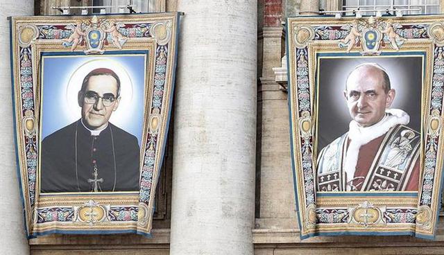 El Papa Francisco proclamó santo al arzobispo salvadoreño Óscar Romero | FOTOS