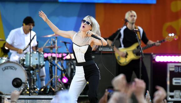 La cantante Hayley Williams de Paramore, grupo que se presenta este 2 de marzo en el Estadio San Marco. (Foto: ANGELA WEISS / AFP)