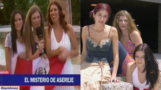 Las Ketchup, intérpretes del "Aserejé". (Fotos: Captura de pantalla)