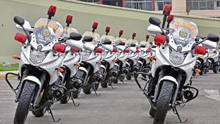 La Policía cuenta ahora con 305 nuevas motocicletas [FOTOS]