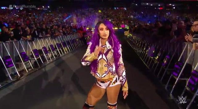 WWE Royal Rumble 2019: Ronda Rousey retuvo el campeonato femenino de Raw frente a Sasha Banks. (Foto: WWE)