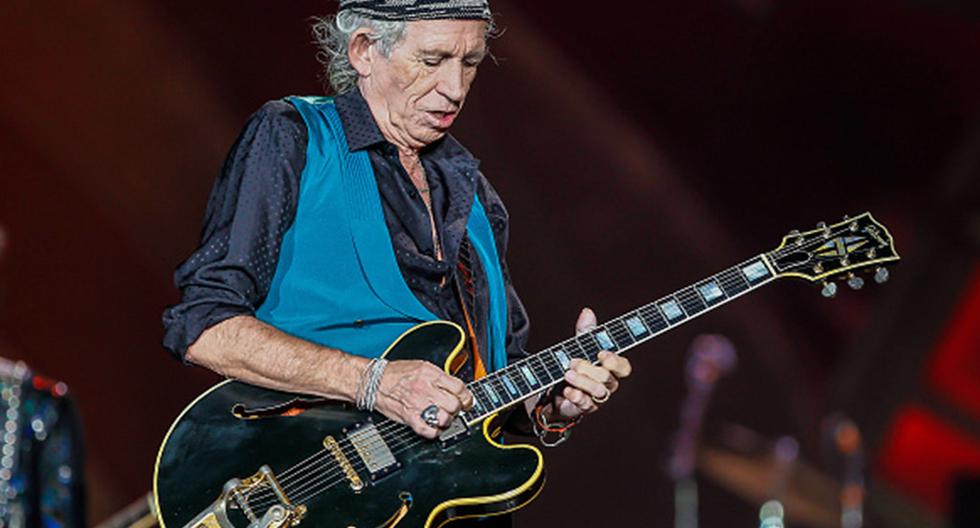 Keith Richards de Rolling Stones compartió su primera fotografía en Lima. (Foto: Getty Images)