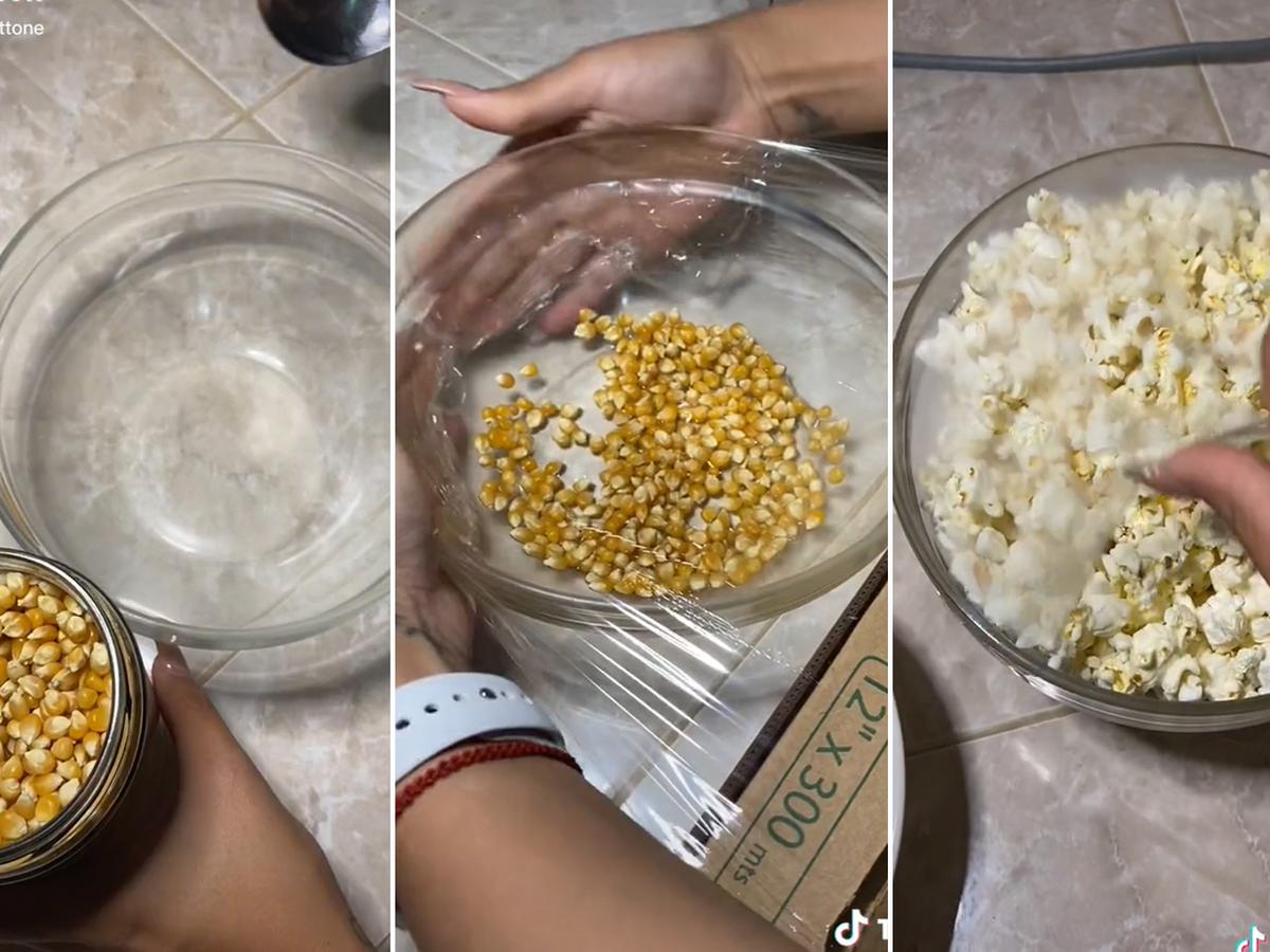Razones por las que no comer palomitas de maíz de microondas
