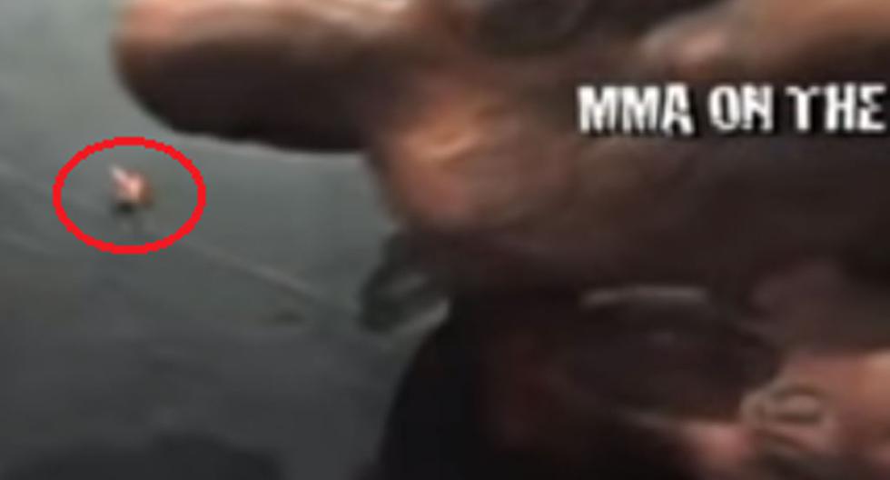 Kenneth Crowder arrancó de un codazo la oreja de su rival Shane Tyler | Foto: Captura de Video