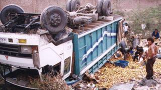 Accidente en Lambayeque: la volcadura de un camión dejó tres muertos