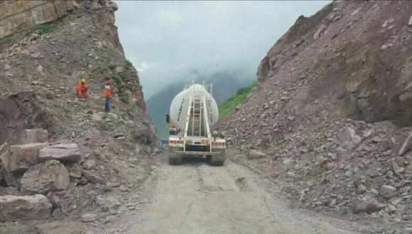 Nuevo deslizamiento bloquea la vía Chota-Cochabamba