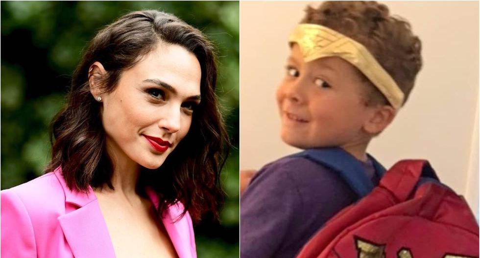 La actriz dedicó tierno mensaje a niño que se disfrazó de \'Wonder Woman\'. (Foto: Composición/Instagram)