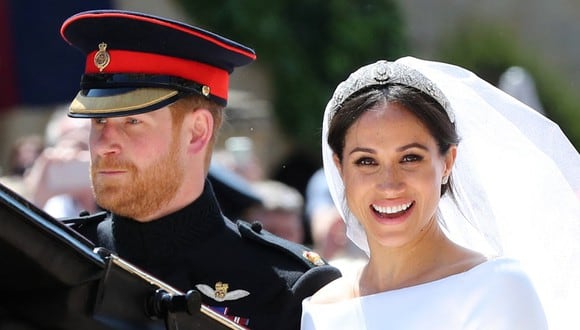 El príncipe Harry y Meghan de Sussex el 19 de mayo de 2018, día en el que se casaron. (Foto: AFP | Gareth Fuller)