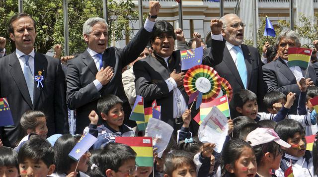 Bolivia - Chile: Así celebró Evo Morales el fallo de La Haya - 7