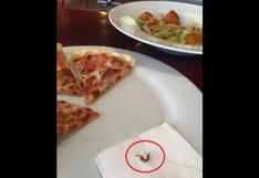 Pizza Hut: Usuario afirma haber hallado un gusano en su ensalada 