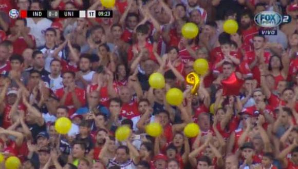 Emiliano Sala y el emotivo homenaje que recibió por parte de la hinchada de Independiente. | Foto: captura