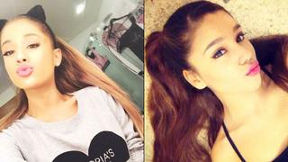 Joven es famosa por ser idéntica a la cantante Ariana Grande