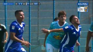 Expulsión de Omar Merlo por empujón a Cedrón en el Sporting Cristal vs. Binacional | VIDEO