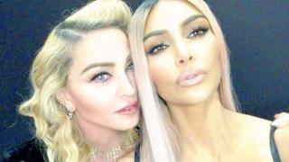 Instagram: Madonna y Kim Kardashian comparten fotos y desatan furor en las redes