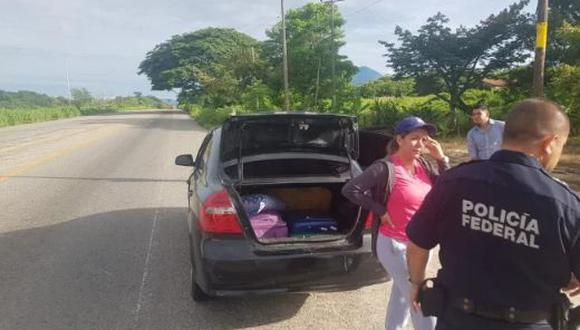La mujer, cuya visa diplomática está vencida desde el 2017, dijo que trasladaba a los cubanos a un albergue en el estado de Oaxaca. (El Universal / GDA)