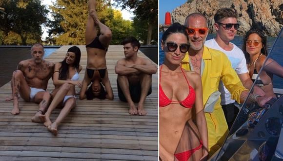 Las románticas vacaciones de Michelle Rodríguez y Zac Efron