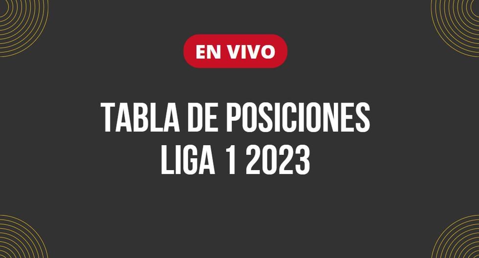 Tabla de Liga 1 Betsson en vivo: mira las posiciones del Torneo Clausura