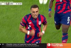Estados Unidos vs. Costa Rica: golazo de Sergiño Dest para el empate 1-1 de los ‘Yankees’ | VIDEO 